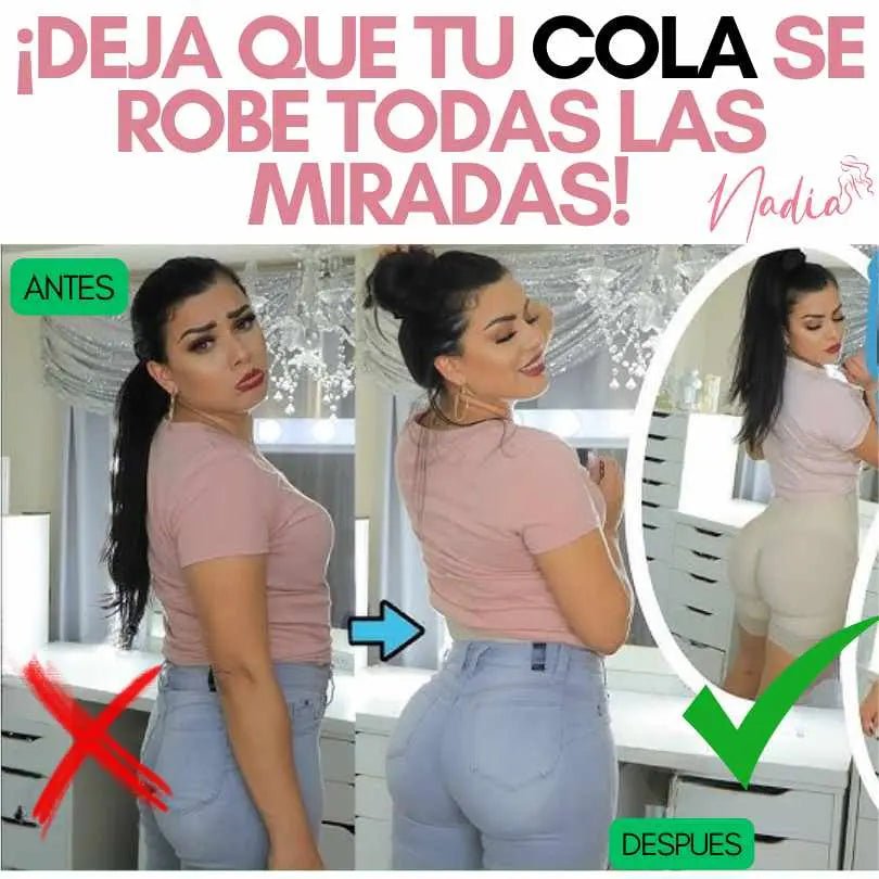SHORT NADIA LEVANTA COLA Fajas Reductoras NADIA - Hosannaimport
