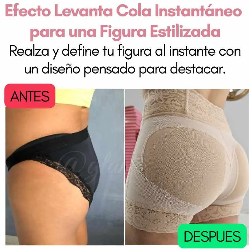 SHORT NADIA LEVANTA COLA Fajas Reductoras NADIA - Hosannaimport
